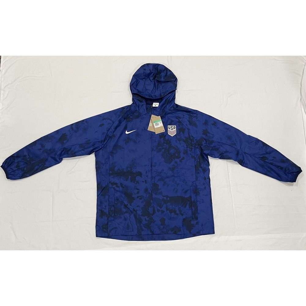 New Nike USMNT US Soccer Mens USA Team Windbreaker Jacket